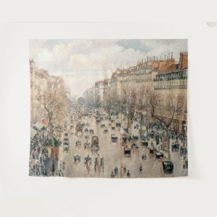 Pissarro - Boulevard Montmartre, Nachmittagslicht Wandteppich
