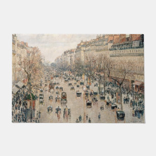 Pissarro - Boulevard Montmartre, Nachmittagssonne Fußmatte