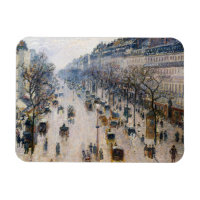 Pissarro - Boulevard Montmartre, Wintervormittag