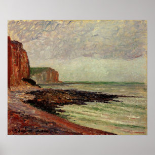 Pissarro - Cliffs At Petit Dalles 1883 Poster