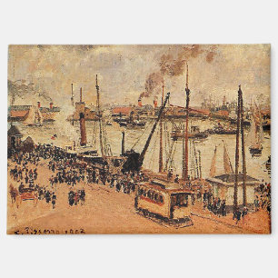 Pissarro - Der Port Le Havre Magnet