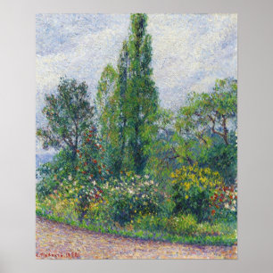 Pissarro - Garten von Octave Mirbeau in Damps (Eur Poster