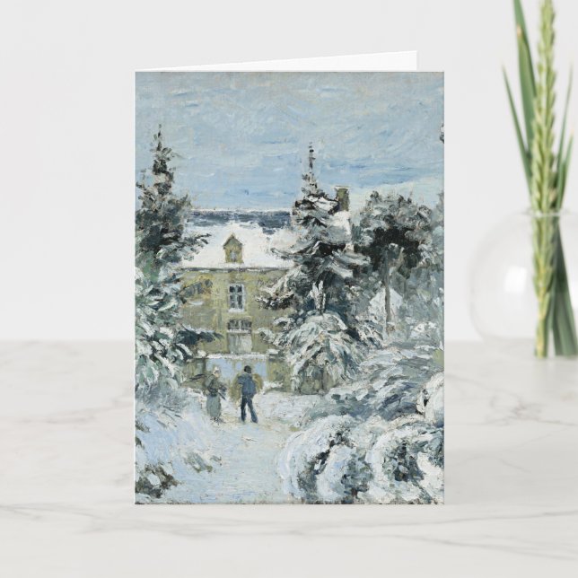 Pissarro - Haus Piette in Montfoucault, Karte (Vorderseite)