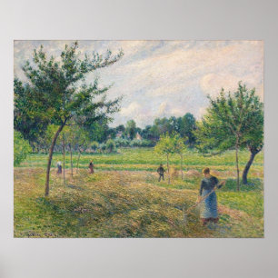 Pissarro - Heuernte 1902 Poster