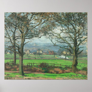 Pissarro - in der Nähe von Sydenham Hill Poster