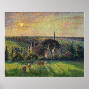 Pissarro - In Eragny 1897 Poster