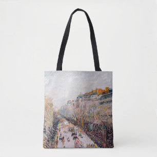 Pissarro - Montmartre, Mardi Gras auf dem Boulevar