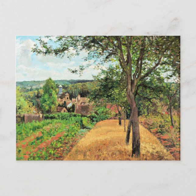 Pissarro - Orden von Louveciennes, schöne Kunst, Postkarte (Vorderseite)