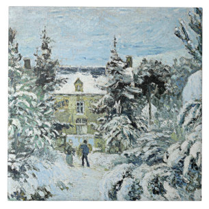 Pissarro - Piette's House in Montfoucault Fliese