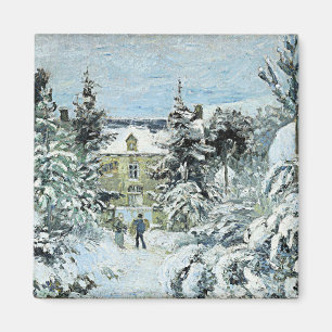 Pissarro - Piette's House in Montfoucault Magnet