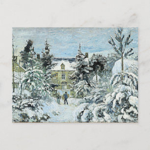 Pissarro - Piette's House in Montfoucault Postkarte