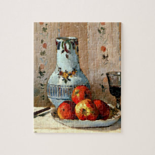 Pissarro - Stillleben mit Äpfeln und Krug Puzzle