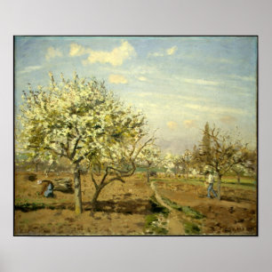 Pissarros "Der Orchard"- Poster