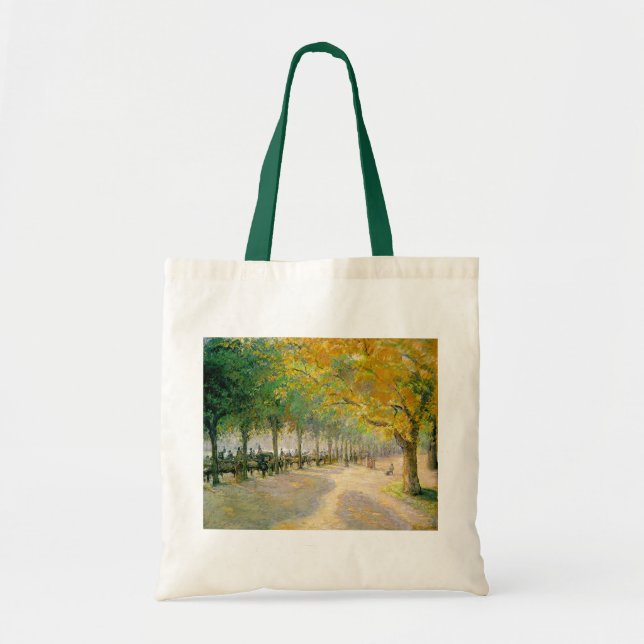 Pissarros "Hyde Park" - Beutel Tragetasche (Vorne)