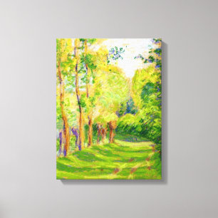 Pissarros "Landschaft am St. Charles" Leinwanddruck