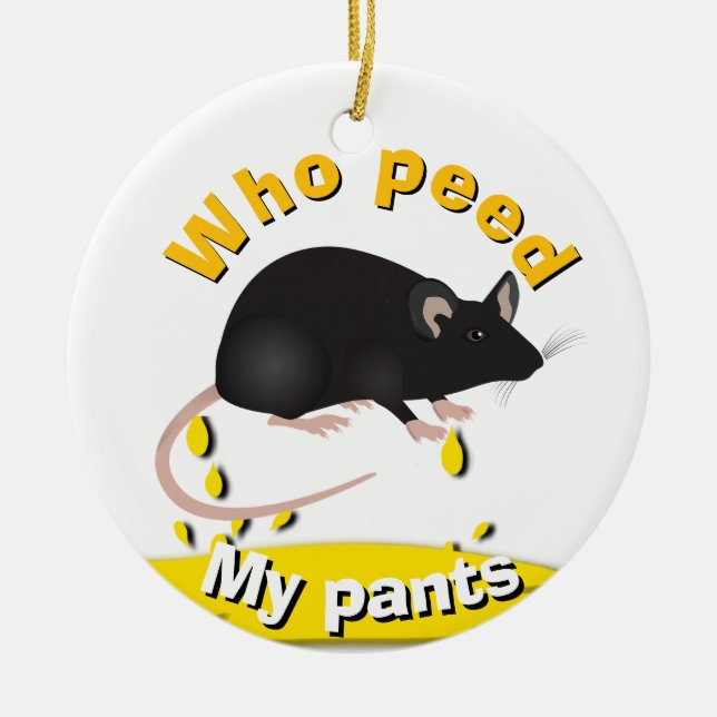 Pissboy Keramik Ornament (Vorne)