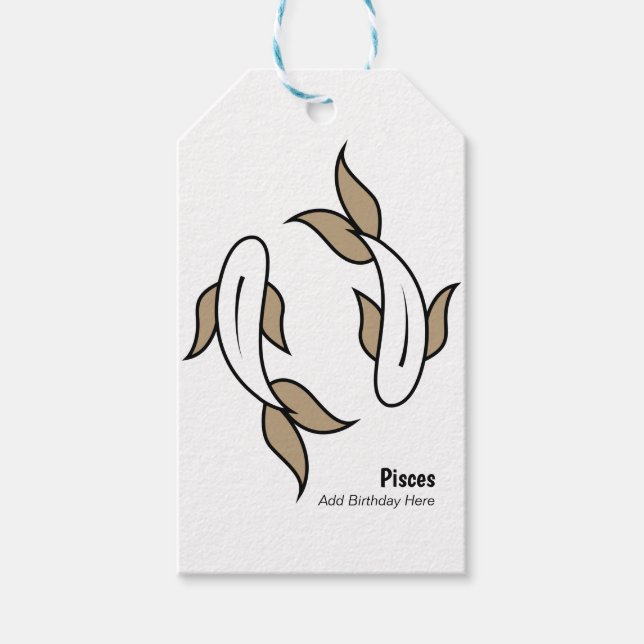 Pisst das personalisierte Gastgeschenk der Zwillin Geschenkanhänger (Vorderseite)