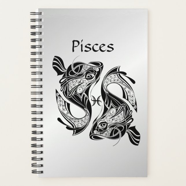 Pisst das Symbol und Zeichen der Fische Planer (Vorderseite)