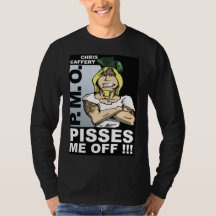 Pisst mir vom erwachsenen Langschläfchen-T - Shirt