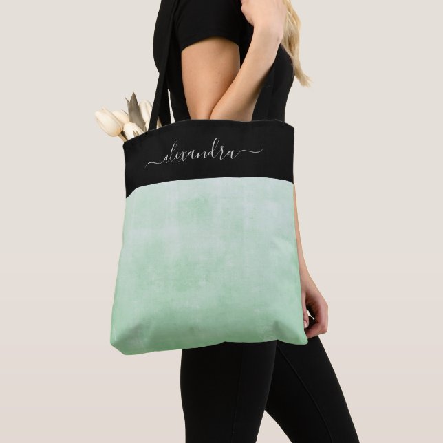Pistachio Black rustikal elegant personalisiert (Von Nahem)