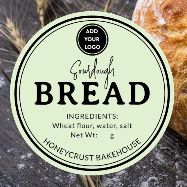 Pistachio Green Bakery Sourdough Bread Sticker (Von Creator hochgeladen)