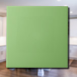 Pistachio Green Solid Color | Classic | elegant Fliese<br><div class="desc">Pistachio Green Solid Color | Classic | elegant | Trendy | Stilvoll | Geschenk</div>