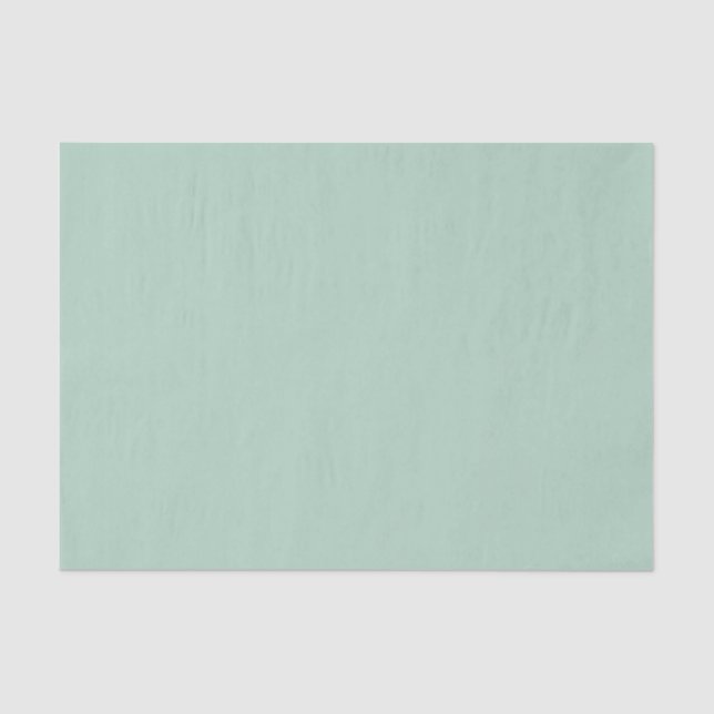 Pistachio Green Solid Color Tissue Paper Seidenpapier (Vorderseite)