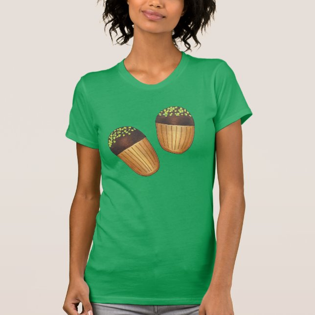 Pistachio Madeleines French Pastry Baker T-Shirt (Vorderseite)