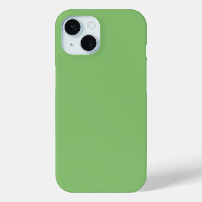 Pistachio Nut Green Solid Color Case-Mate iPhone Hülle (Rückseite)