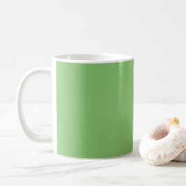 Pistachio Nut Green Solid Color Kaffeetasse