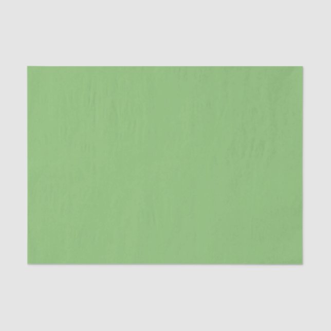 Pistachio Nut Green Solid Color Seidenpapier (Vorderseite)