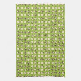 Pistachio Nut Seamless Pattern Geschirrtuch