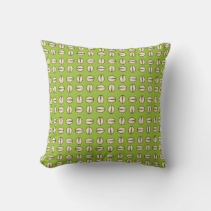 Pistachio Nut Seamless Pattern Kissen