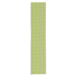 Pistachio Nut Seamless Pattern Kurzer Tischläufer