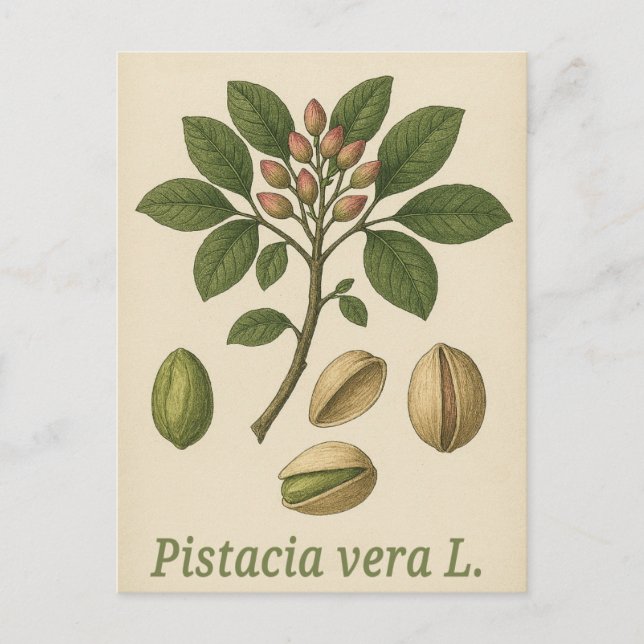 Pistachio vera Postcard Postkarte (Vorderseite)