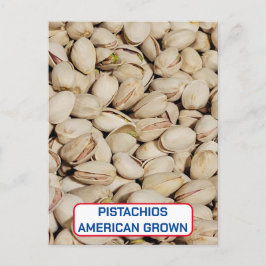 Pistachios, amerikanisches Erbe Postkarte