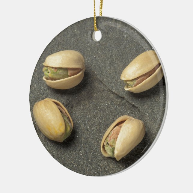 Pistachios Keramikornament (Links)