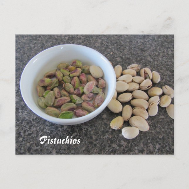 Pistachios Postkarte (Vorderseite)