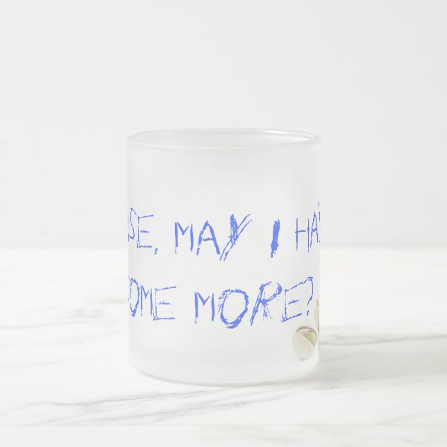 Pistazie zum zu gehen! mattglastasse (Mittel)