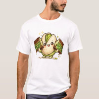 Pistazien-Dubai-Schokoladen-Kawaii-T-Shirt
