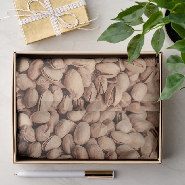 Pistazien Seidenpapier (Geschenk)
