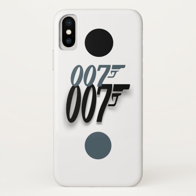 Pistol - Case Mate Barely There iPhone X Case (Rückseite)