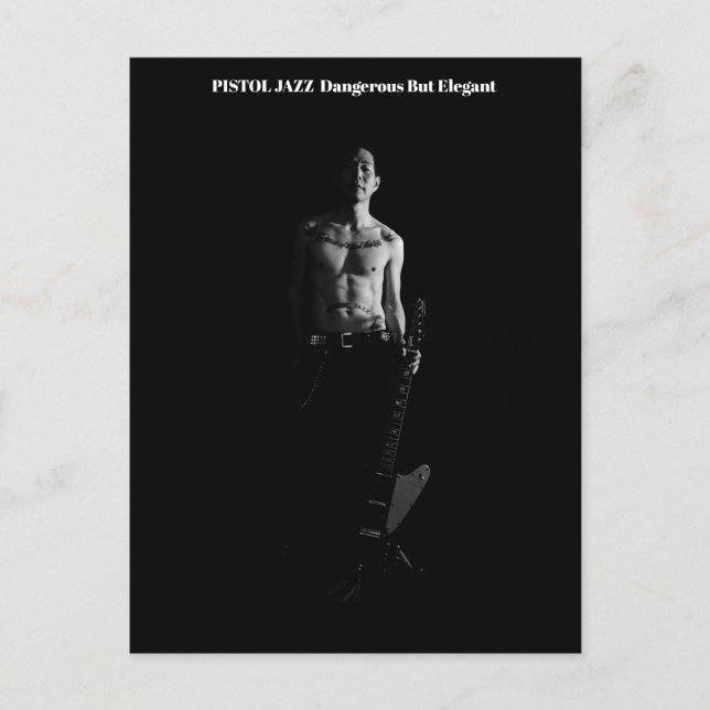 PISTOL JAZZ(A) POSTKARTE (Vorderseite)