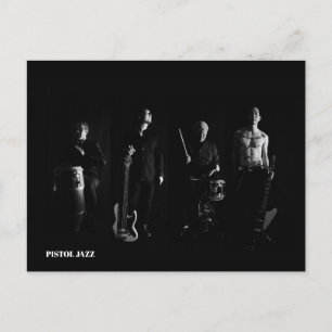 PISTOL JAZZ POSTKARTE