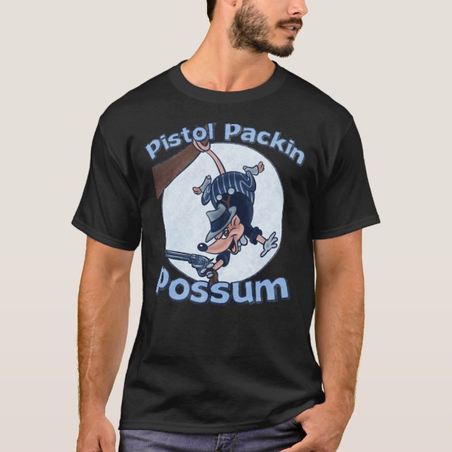Pistol Packin Possum Classic T-Shirt (Vorderseite)