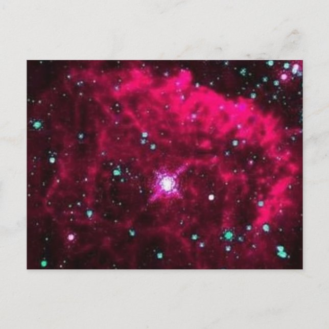 Pistol Star Postkarte (Vorderseite)