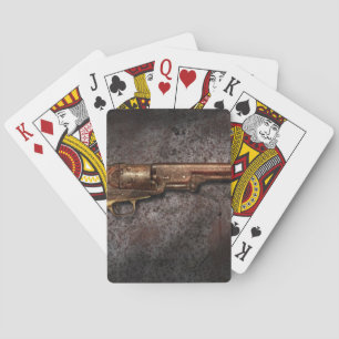 Pistole - Modell 1851 - 36 Kaliber Revolver Spielkarten