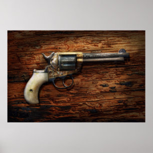 Pistole - Polizei - True Grit Poster
