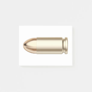 Pistolkugel Post-it Klebezettel