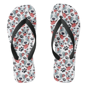 Pit Bull American Pitbull Pet Puppy Flip Flops